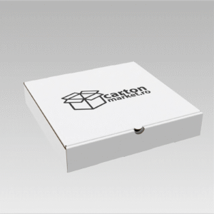 cutie pizza din carton tip co3 / ondula e (micro ondul) maro cutie pizza din carton tip co3 / ondula e (micro ondul) maro