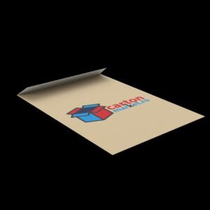 plic c5 natur kraft, 169x229 mm, 90gr/mp, lipire siliconică, deschidere pe latura mică